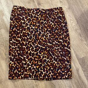 Women’s animal print skirt
